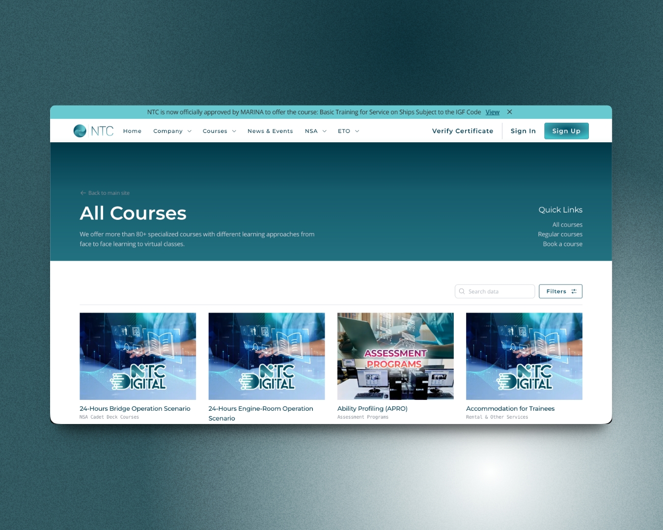 Courses